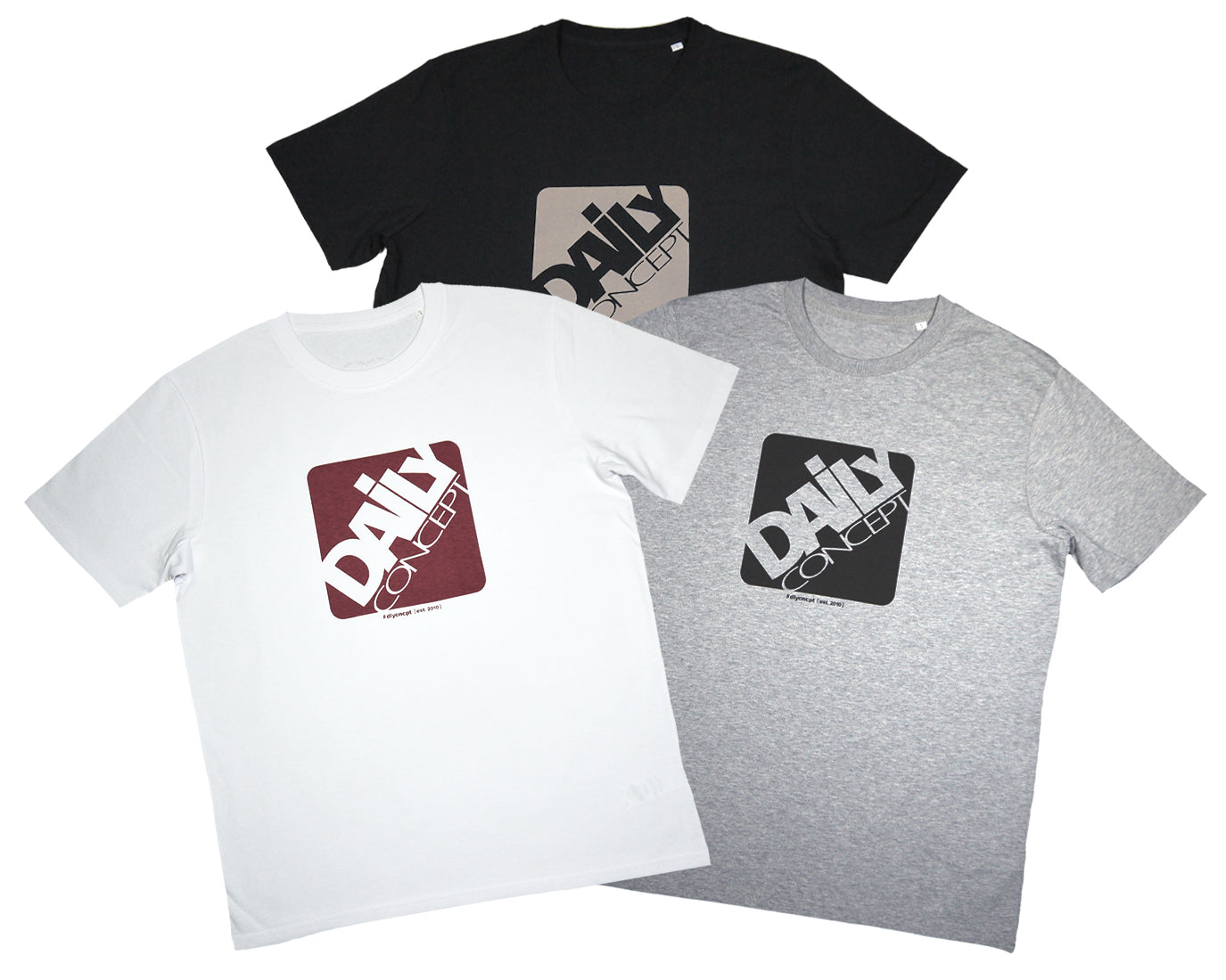 DC | – | Shirt daily Logo concept 3 colors