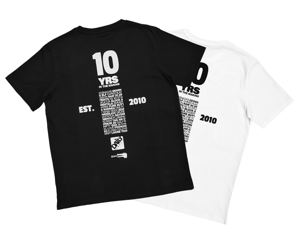 10 YRS Diskographie | Shirt daily concept –